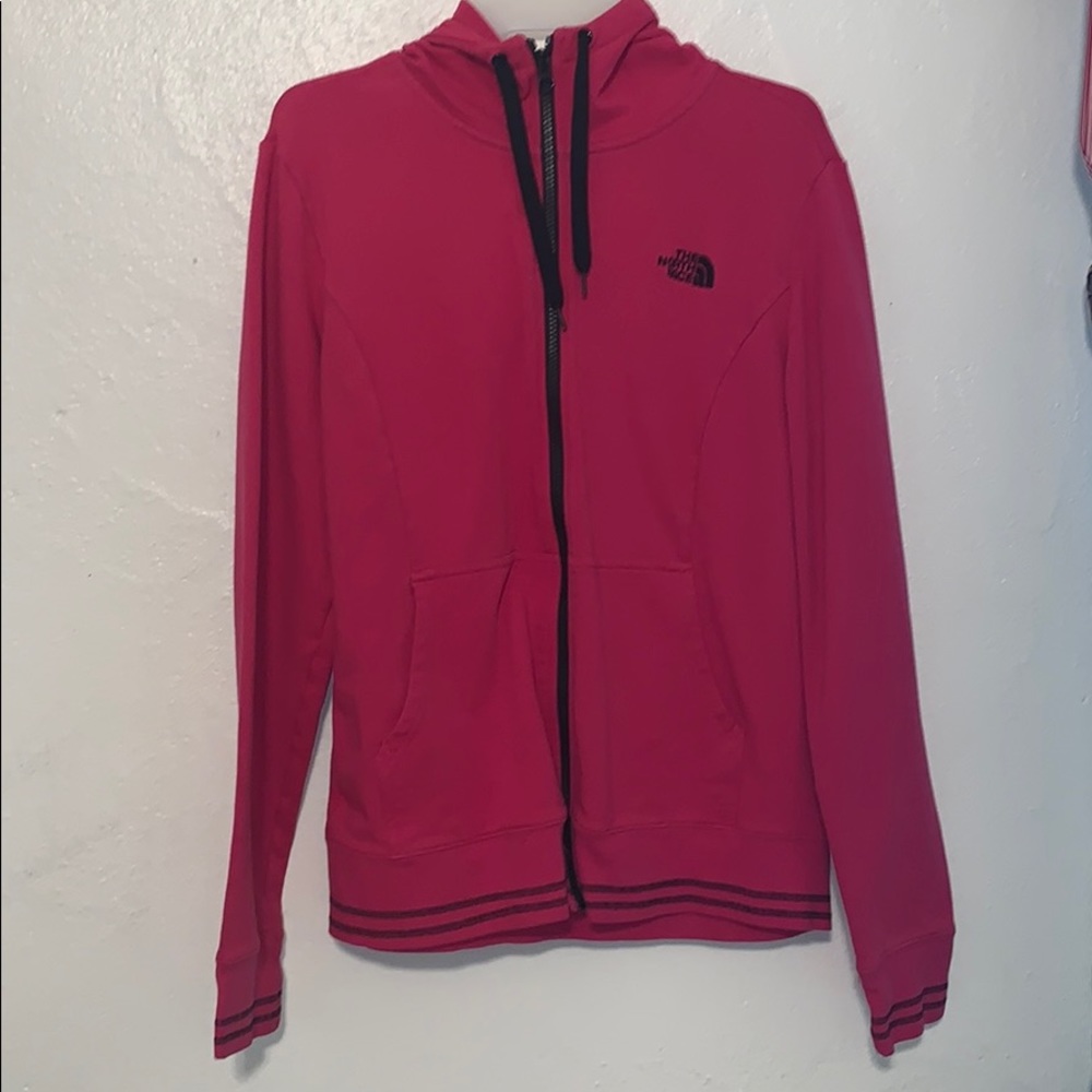 The North Face zip up jacket